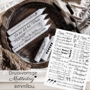 Druckvorlage "Muttertag" Kerzen/Anhänger PDF & JPG